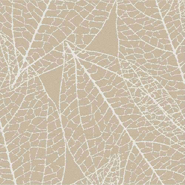 Sample of Outdura Laurel Ecru 11700 Ovation 4 Collection - Warm Winter Upholstery Fabric