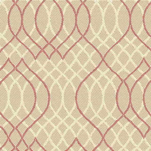 Sample of Outdura Melody Ruby 8714 Ovation 3 Collection - Glowing Passion Upholstery Fabric