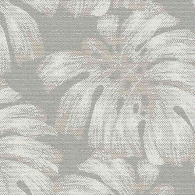 Sample of Outdura Palm Smoke 10702 Ovation 4 Collection - Night Out Upholstery Fabric
