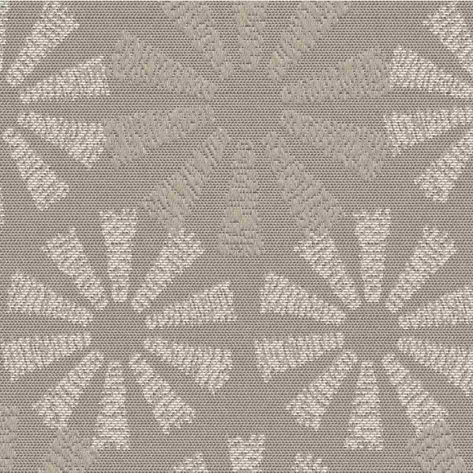 Sample of Outdura Spiro Graphite 8530 Ovation 3 Collection - Natural Light Upholstery Fabric