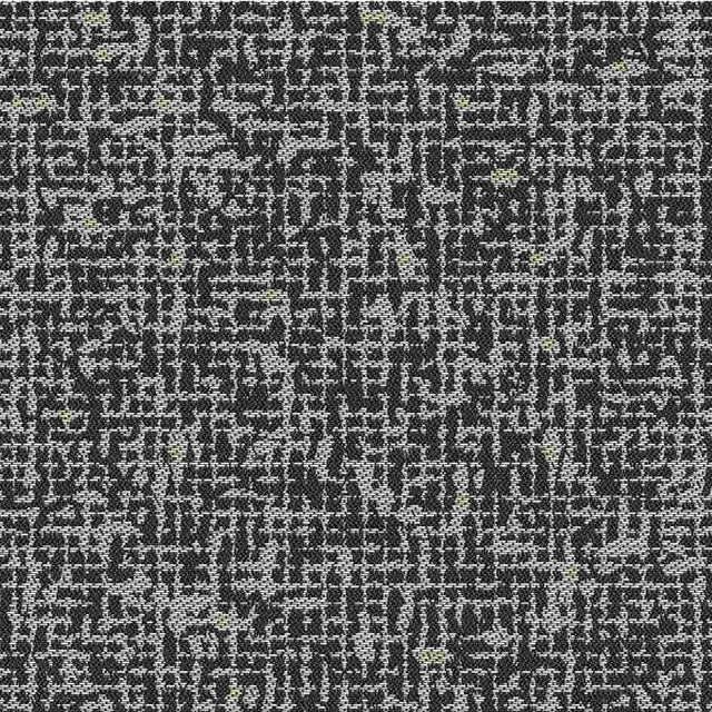 Sample of Outdura Static Coal 8836 Ovation 3 Collection - Earthy Balance Upholstery Fabric