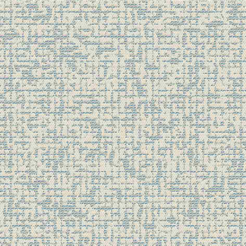 Sample of Outdura Static Sky 8832 Ovation 3 Collection - Lofty Blue Upholstery Fabric