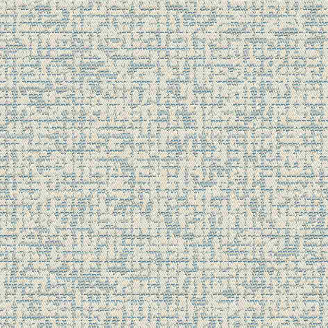 Sample of Outdura Static Sky 8832 Ovation 3 Collection - Lofty Blue Upholstery Fabric