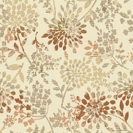 Sample of Outdura Whisper Earth 3376 Modern Textures Collection Upholstery Fabric