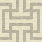 Sample of Outdura Wyndham Silver 2731 Modern Textures Collection - Reversible Upholstery Fabric