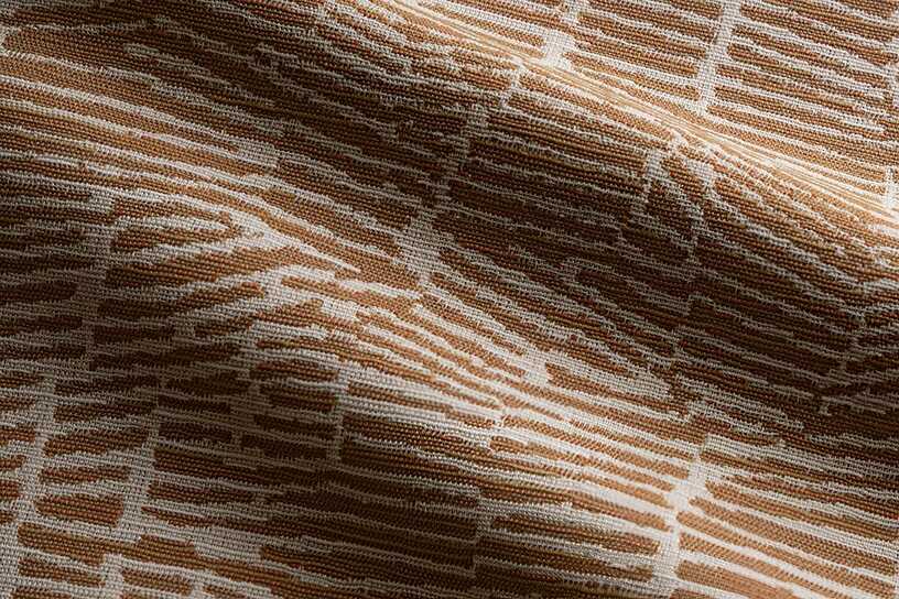 Sample of Perennials Bramblewood Apricot 813-714 Rose Tarlow Collection Upholstery Fabric