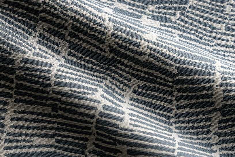Sample of Perennials Bramblewood Bluestone 813-368 Rose Tarlow Collection Upholstery Fabric