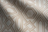 Sample of Perennials Diamonds Are Forever Paper Bag 739-25 Timothy Corrigan Collection Upholstery Fabric