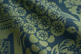 Sample of Perennials Eastern Eden Aegean 734-349 Timothy Corrigan Collection Upholstery Fabric