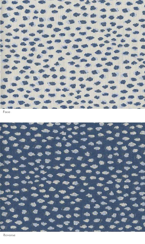 Sample of Perennials Elements Blueberry 758-213 Porter Teleo Collection Upholstery Fabric