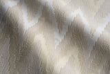 Sample of Perennials Feel The Heat White Hot 724-728 Timothy Corrigan Collection Upholstery Fabric
