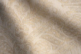 Sample of Perennials Go For Baroque Champagne 736-397 Timothy Corrigan Collection Upholstery Fabric