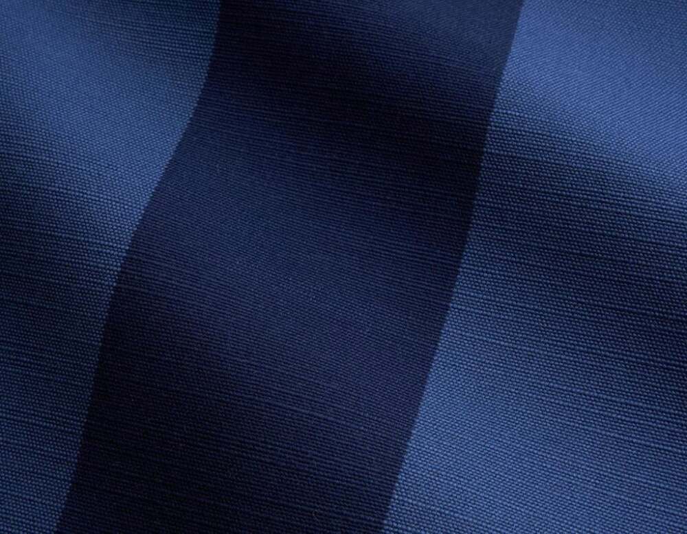 Sample of Perennials Go To Stripe Lapis 570-185 Villa del Sol Collection Upholstery Fabric