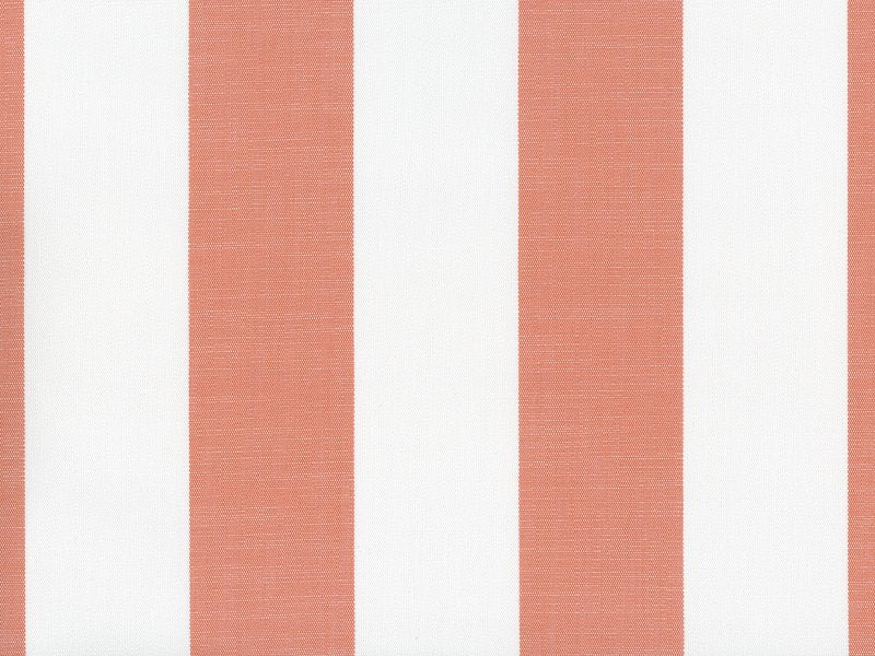 Sample of Perennials Go to Stripe Melon 570-231 Natural Selection Collection Upholstery Fabric