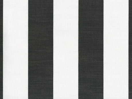 Sample of Perennials Go to Stripe Noir 570-16 Natural Selection Collection Upholstery Fabric