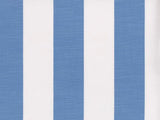 Sample of Perennials Go To Stripe Outta The Blue 570-06 Villa del Sol Collection Upholstery Fabric