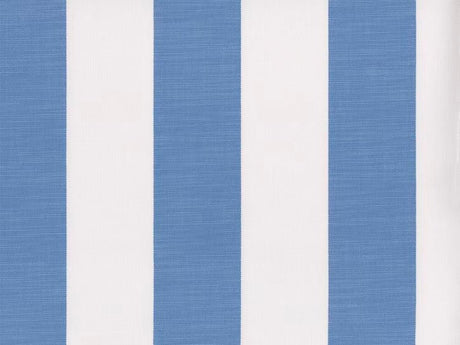 Sample of Perennials Go To Stripe Outta The Blue 570-06 Villa del Sol Collection Upholstery Fabric