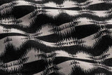 Sample of Perennials Good Vibrations Salt & Pepper 706-191 In the Mix Collection Upholstery Fabric
