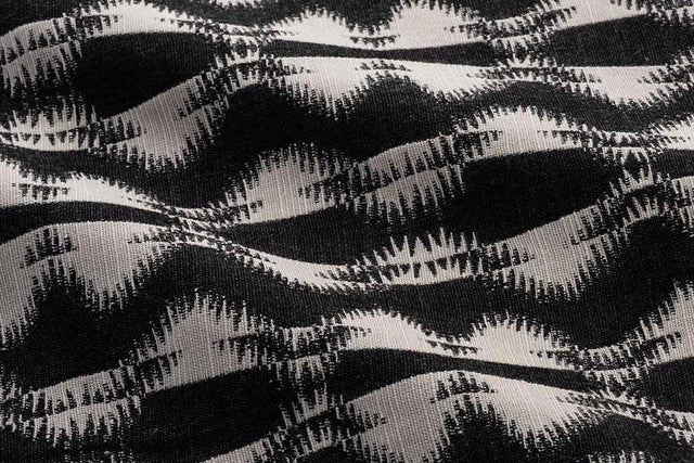 Sample of Perennials Good Vibrations Salt & Pepper 706-191 In the Mix Collection Upholstery Fabric