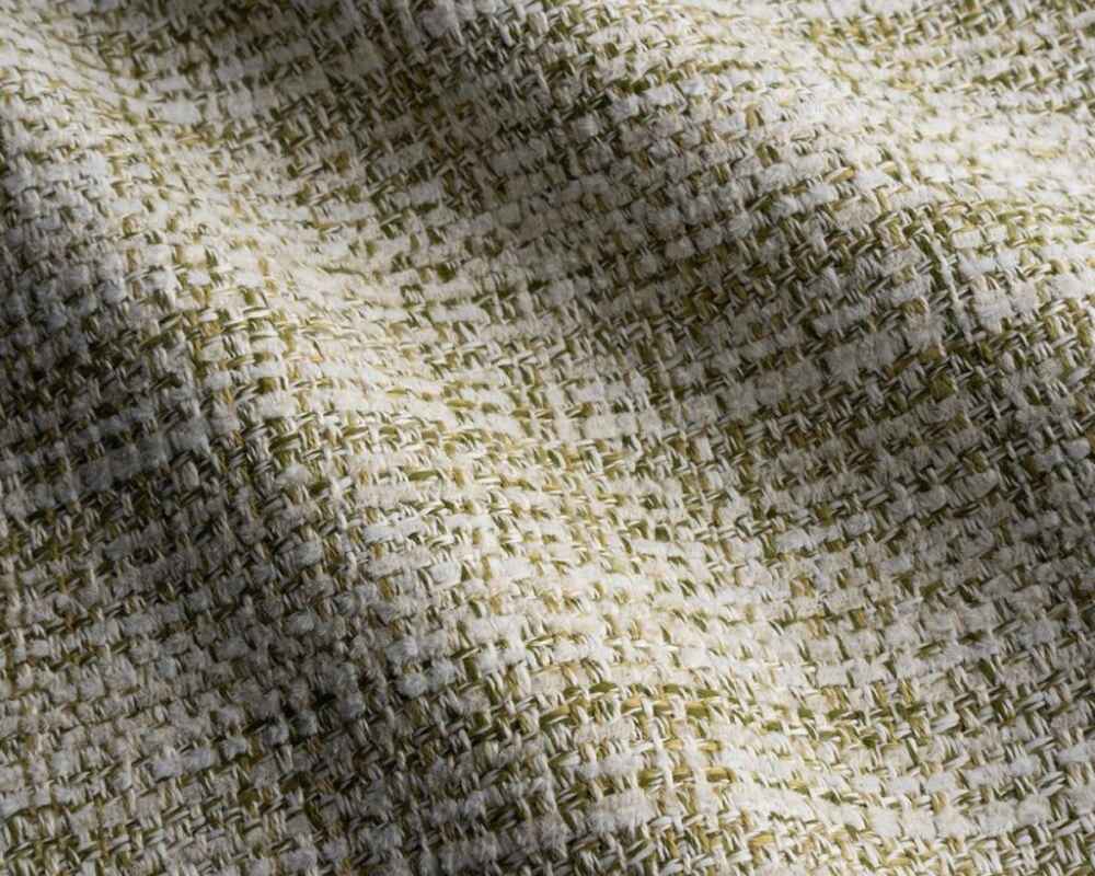 Sample of Perennials Homespun Chartreuse 926-749 Villa del Sol Collection Upholstery Fabric
