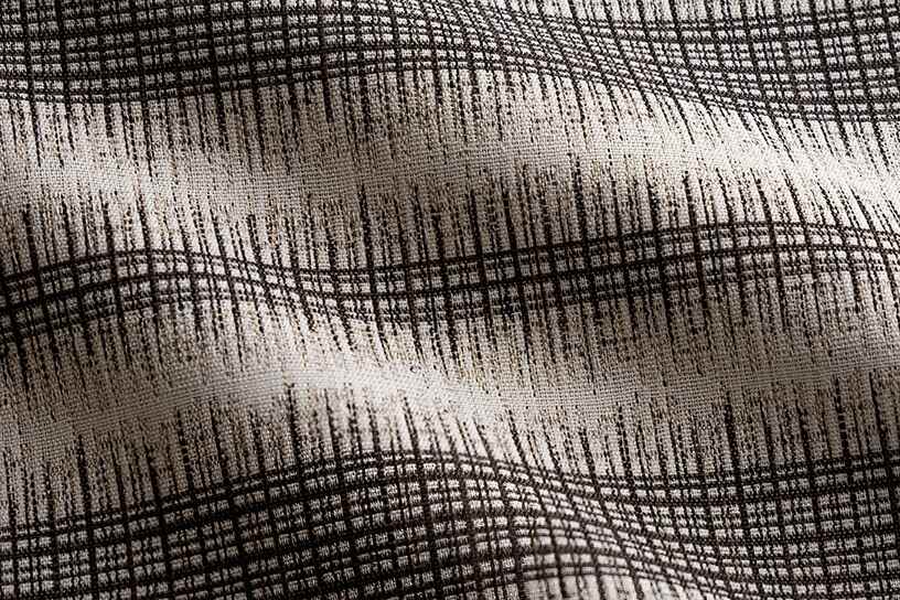 Sample of Perennials Huckleberry Trellis Salt & Pepper 560-191 Rose Tarlow Collection Upholstery Fabric