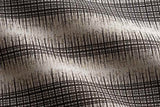 Sample of Perennials Huckleberry Trellis Salt & Pepper 560-191 Rose Tarlow Collection Upholstery Fabric