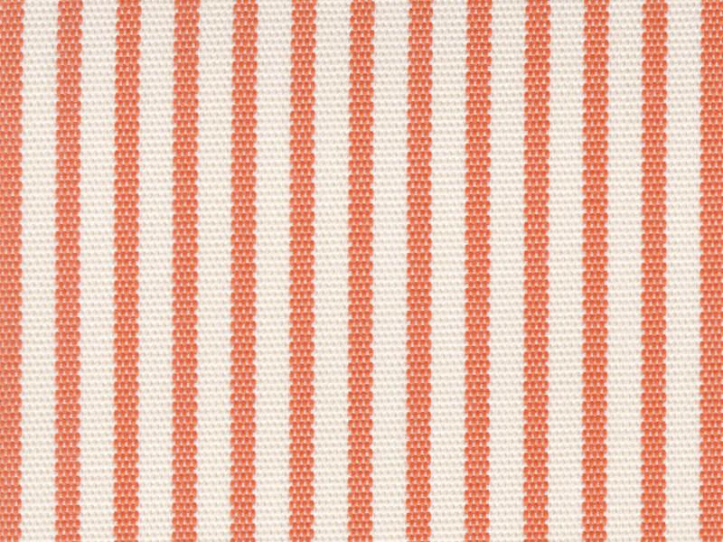 Sample of Perennials Jake Stripe Mandarin 800-167 Paradise Found Collection by John Hutton Upholstery Fabric