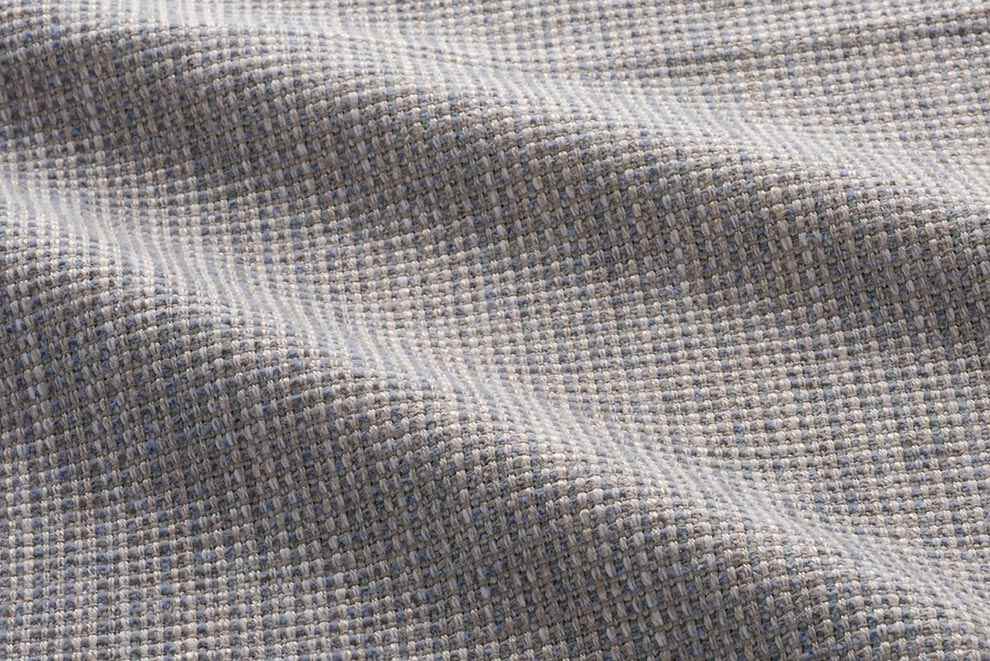 Sample of Perennials Overtones Smoke 936-84 In the Mix Collection Upholstery Fabric