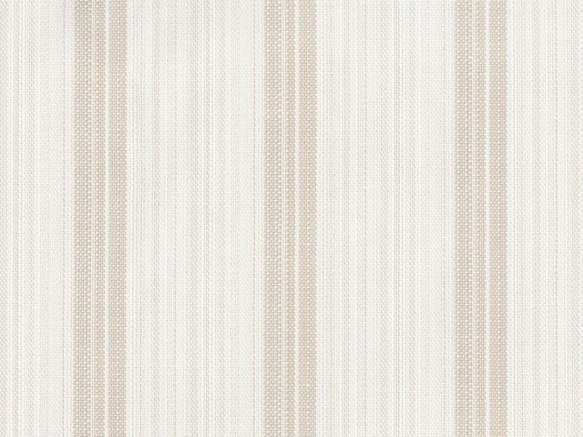 Sample of Perennials Paddington Stripe Oyster 205-24 Rose Tarlow Melrose House Collection Upholstery Fabric