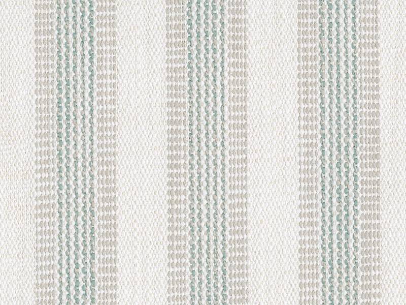 Sample of Perennials Piccadilly Stripe Patina 885-42 Morris and Co Collection Upholstery Fabric