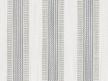 Sample of Perennials Piccadilly Stripe White Sands 885-270 Morris and Co Collection Upholstery Fabric