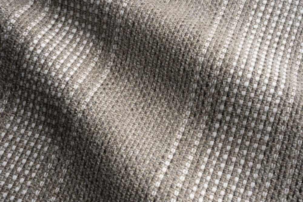 Sample of Perennials Rugged Stripe Driftwood 895-101 Vincent van Duysen Collection Upholstery Fabric