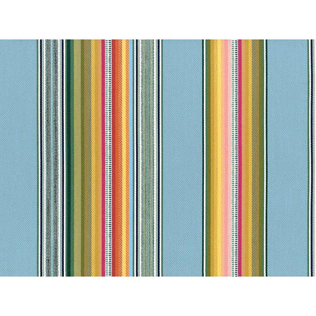 Sample of Perennials Serape Stripe Agua Fresca 455-710 Far West Collection Upholstery Fabric
