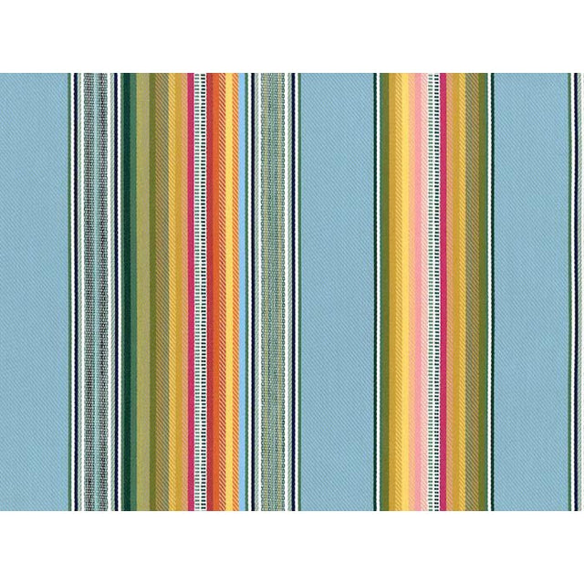 Sample of Perennials Serape Stripe Agua Fresca 455-710 Far West Collection Upholstery Fabric
