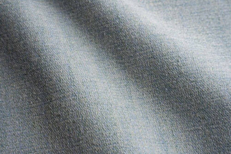 Sample of Perennials Soft Touch Cerulean 943-398 Timothy Corrigan Collection Upholstery Fabric