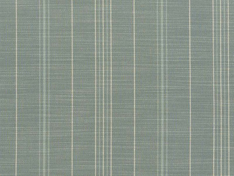 Sample of Perennials Sutton Stripe Blue Spruce 825-68 Rose Tarlow Melrose House Collection Upholstery Fabric