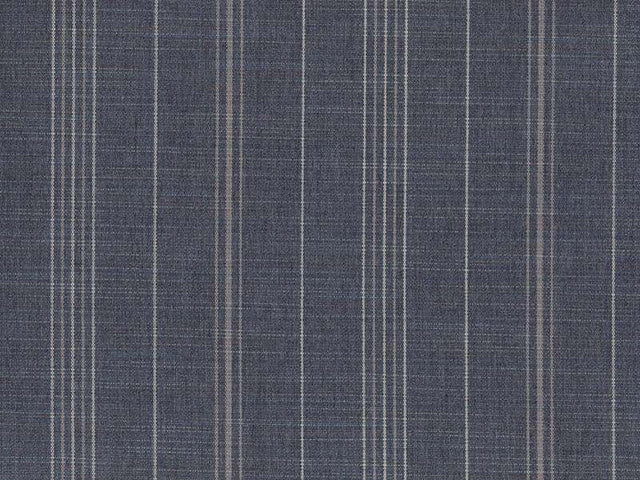 Sample of Perennials Sutton Stripe Gunmetal 825-209 Rose Tarlow Melrose House Collection Upholstery Fabric