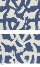 Sample of Perennials Tangled Blueberry 757-213 Porter Teleo Collection Upholstery Fabric