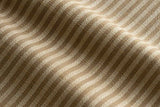Sample of Perennials Tatton Stripe Beeswax 860-725 Rose Tarlow Collection Upholstery Fabric