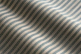 Sample of Perennials Tatton Stripe Blue Spruce 860-68 Rose Tarlow Collection Upholstery Fabric