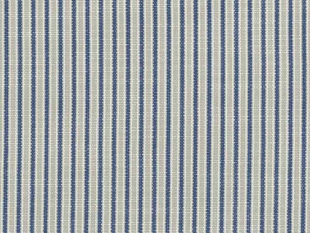 Sample of Perennials Tick Tock Stripe Denim 807-282 The Usual Suspects Collection Upholstery Fabric