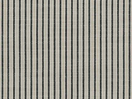 Sample of Perennials Tick Tock Stripe Noir 807-16 The Usual Suspects Collection Upholstery Fabric