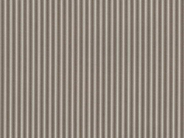 Sample of Perennials Ticking Stripe Sable 805-244 Camp Wannagetaway Collection Upholstery Fabric