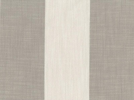 Sample of Perennials Vintage Stripe Dove 865-102 Camp Wannagetaway Collection Upholstery Fabric