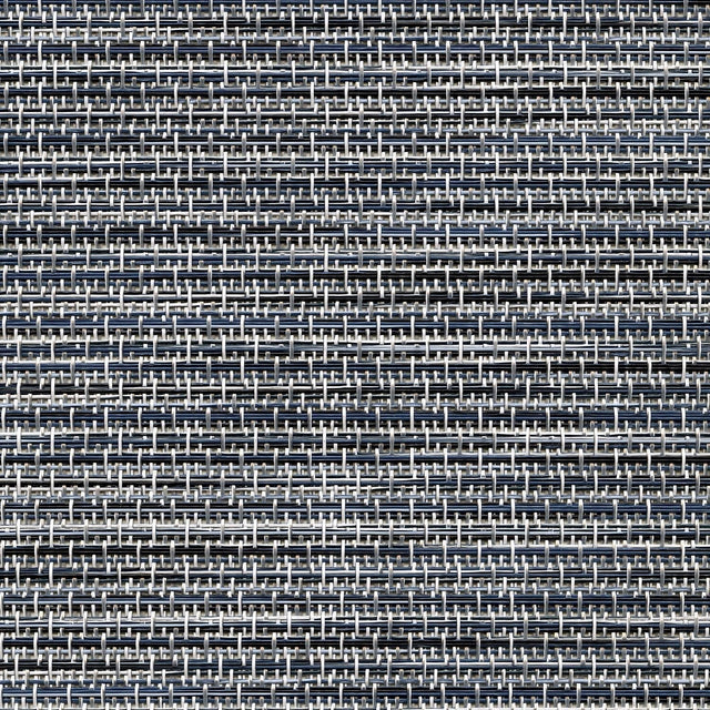 Sample of Phifertex Cane Wicker Caratao Blueprint LPC 22x22 54 - inch Sling Upholstery Fabric
