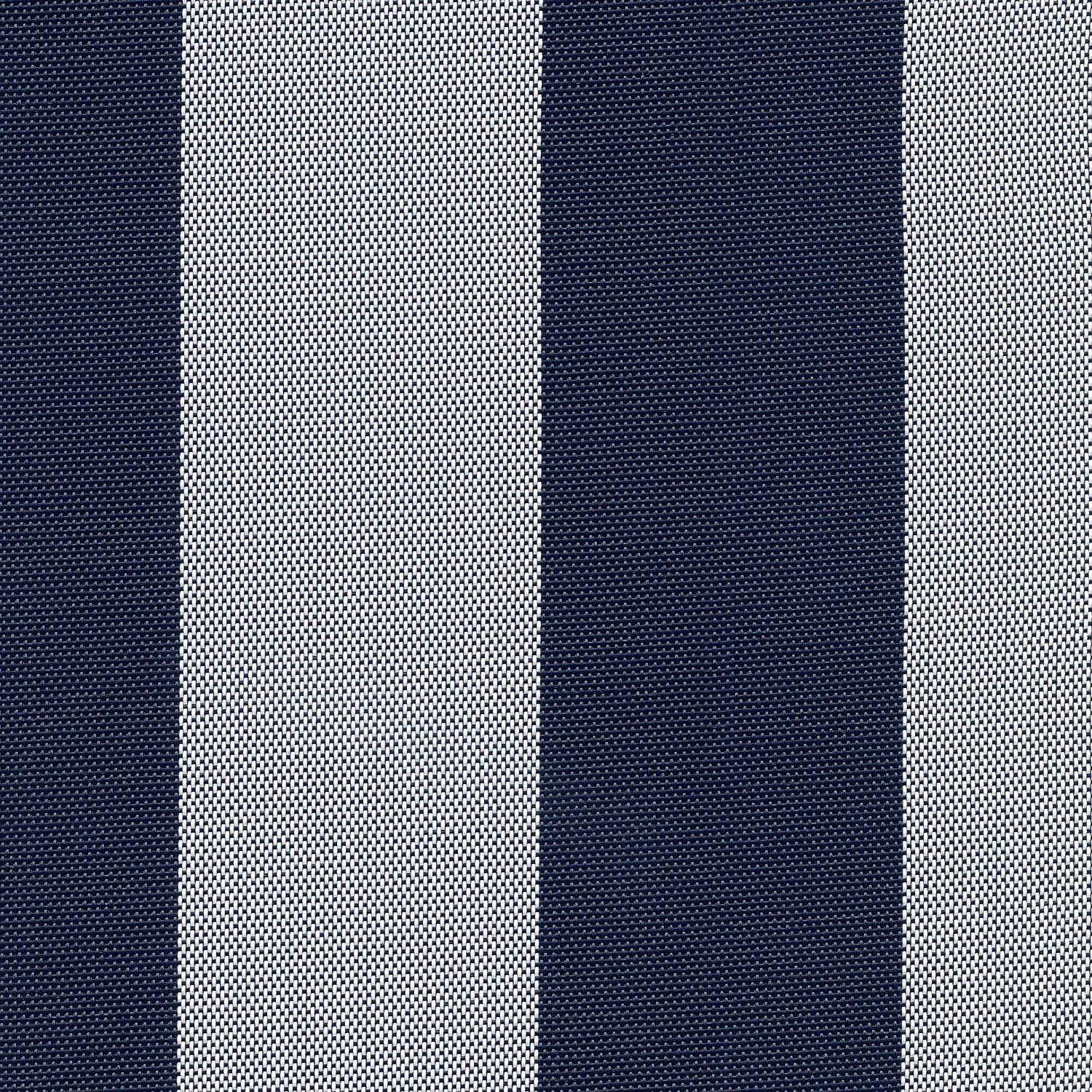 Sample of Phifertex Cushion Collection Indigo Stripe LPP 36x22 54 - inch Sling Upholstery Fabric
