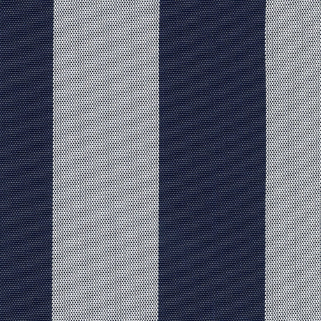Sample of Phifertex Cushion Collection Indigo Stripe LPP 36x22 54 - inch Sling Upholstery Fabric