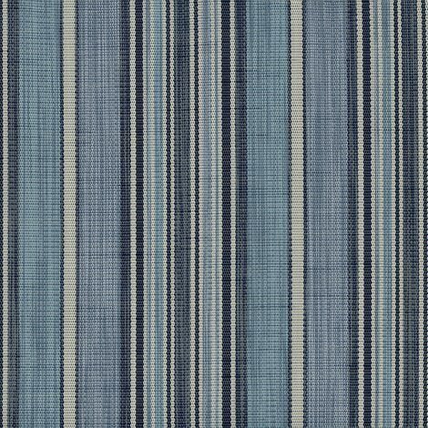 Sample of Phifertex Dakota Stripe Blueprint LMR 54-inch Stripes Collection Sling Fabric