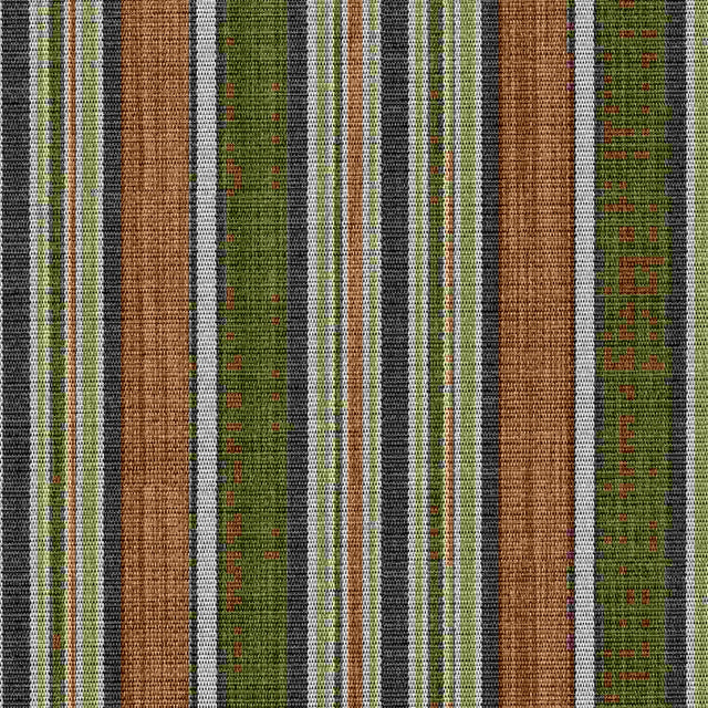 Sample of Phifertex Dakota Stripe Clay KEG 54-inch Stripes Collection Sling Fabric