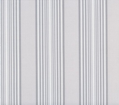 Sample of Phifertex Gradient Cabana Silver Mist 0LR Stripes 54-Inch Sling Fabric